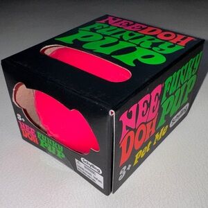 SHIPS TODAY! Nee Doh Funky Pup Squishy Squeeze Viral TikTok Easter Toy Pink